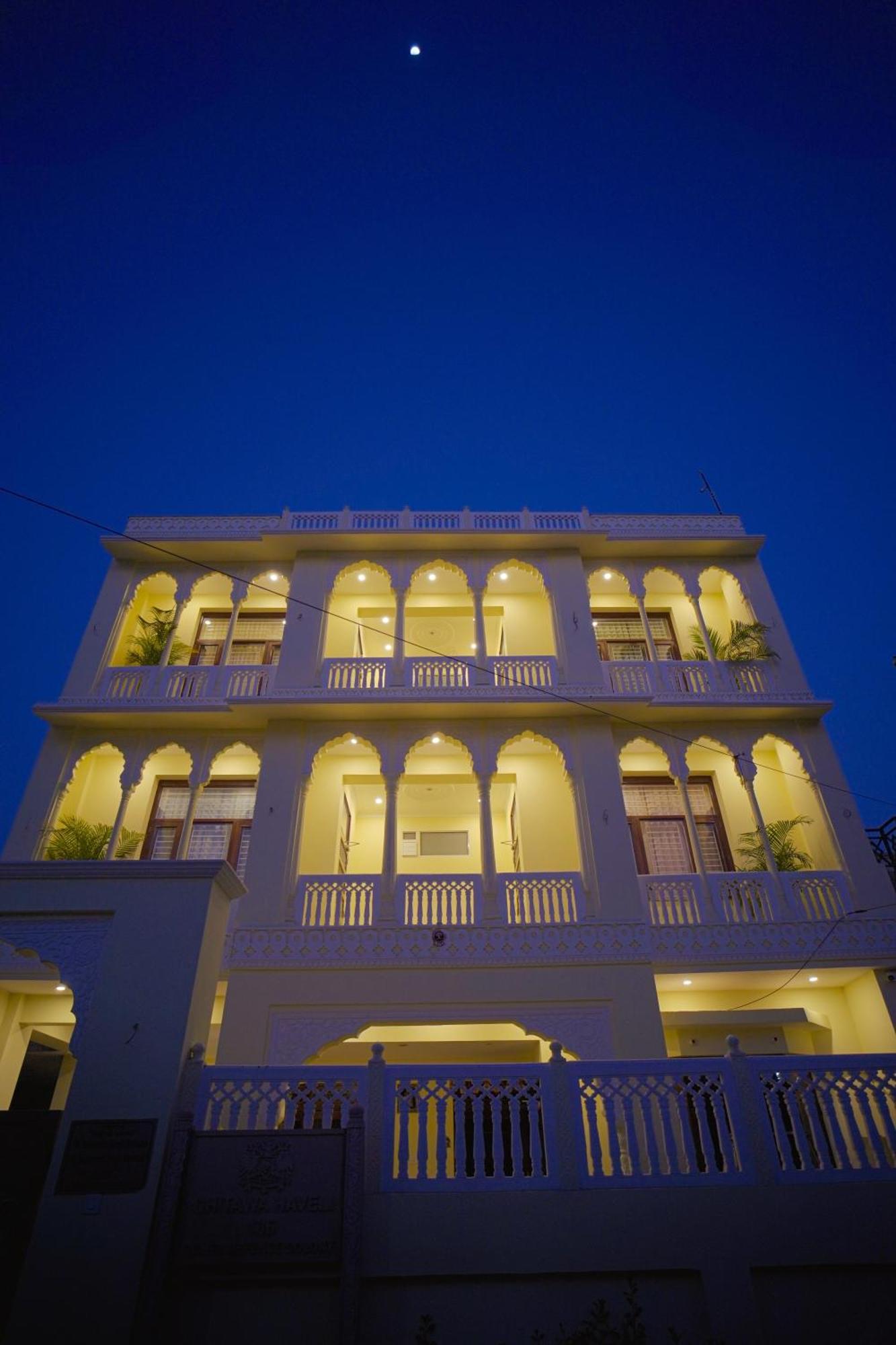 Chitawa Haveli Jaipur Hotell Eksteriør bilde