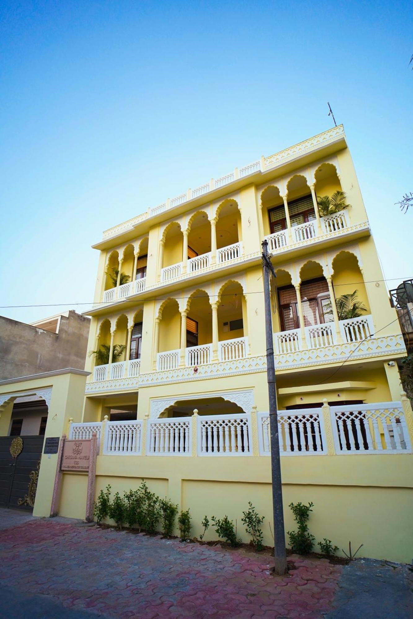 Chitawa Haveli Jaipur Hotell Eksteriør bilde