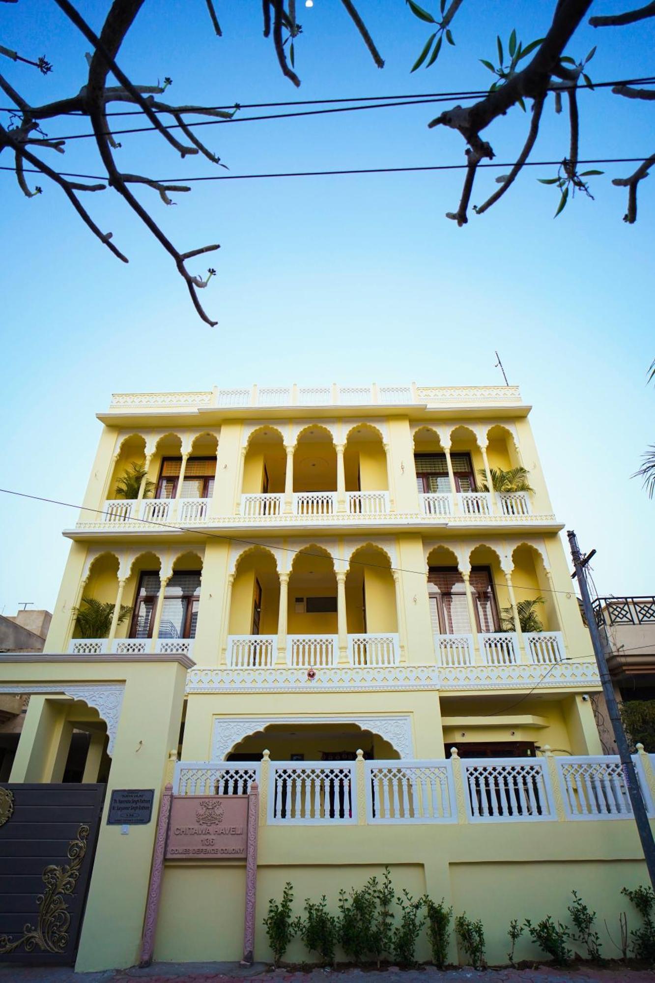 Chitawa Haveli Jaipur Hotell Eksteriør bilde