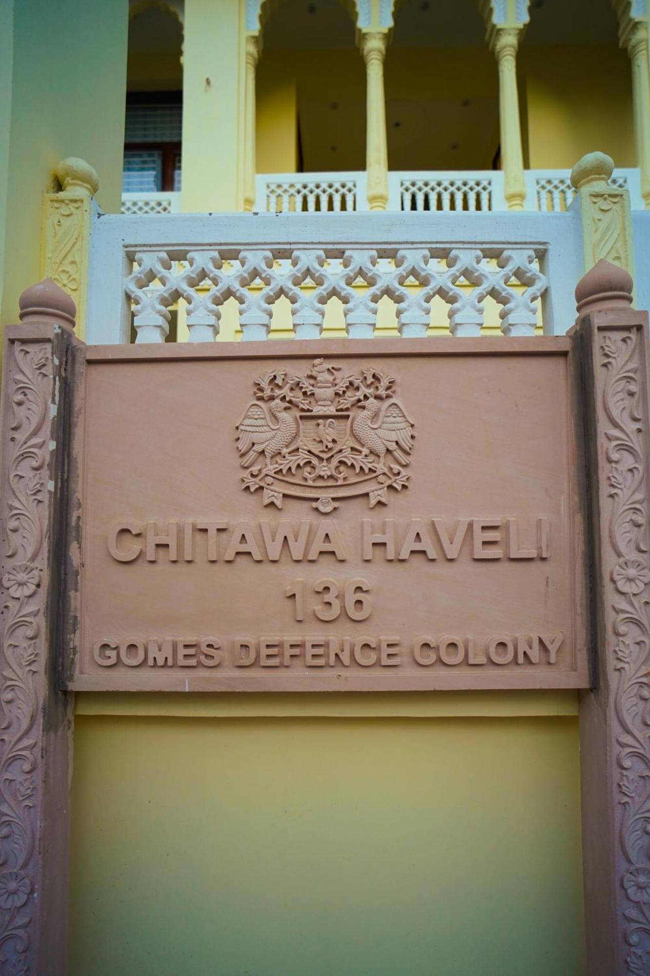 Chitawa Haveli Jaipur Hotell Eksteriør bilde